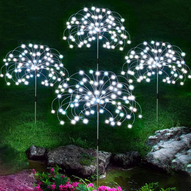 LED Solar - Decoração de Natal Fogos de Artifício